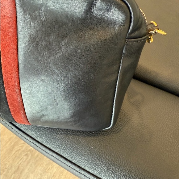 Clare V Black Crossbody with Red Accent - Picture 4 of 7